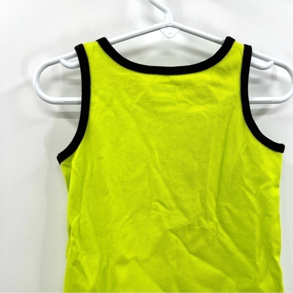 GARANIMALS Boy's Bright Neon Green Surfer Dinosaur Tank Top Size 2T - Picture 7 of 9